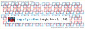 Flyer: bag of goodies pres. Gerd Janson (Vorderseite)