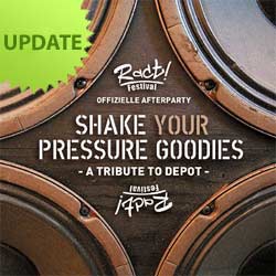 Shake Your Pressure Goodies Flyer-Vorderseite