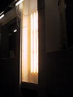 Einer der Lichtsulen im Mancuso