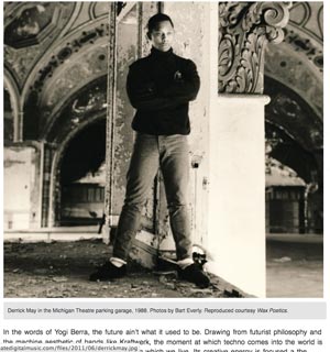 Derrick May in Detroits Michigan Theatre Parking Garage, 1988